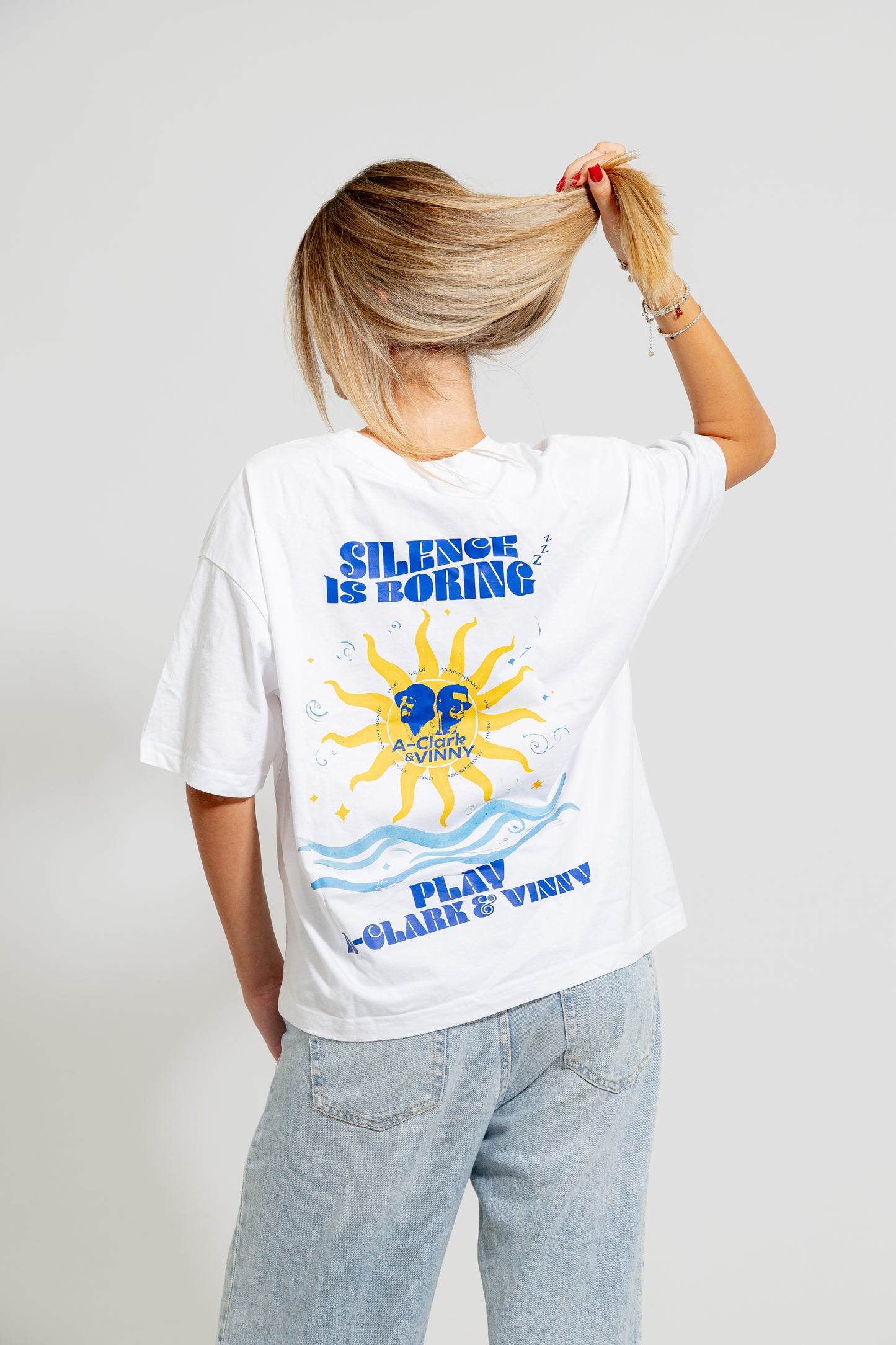 SILENCE IS BORING TEE