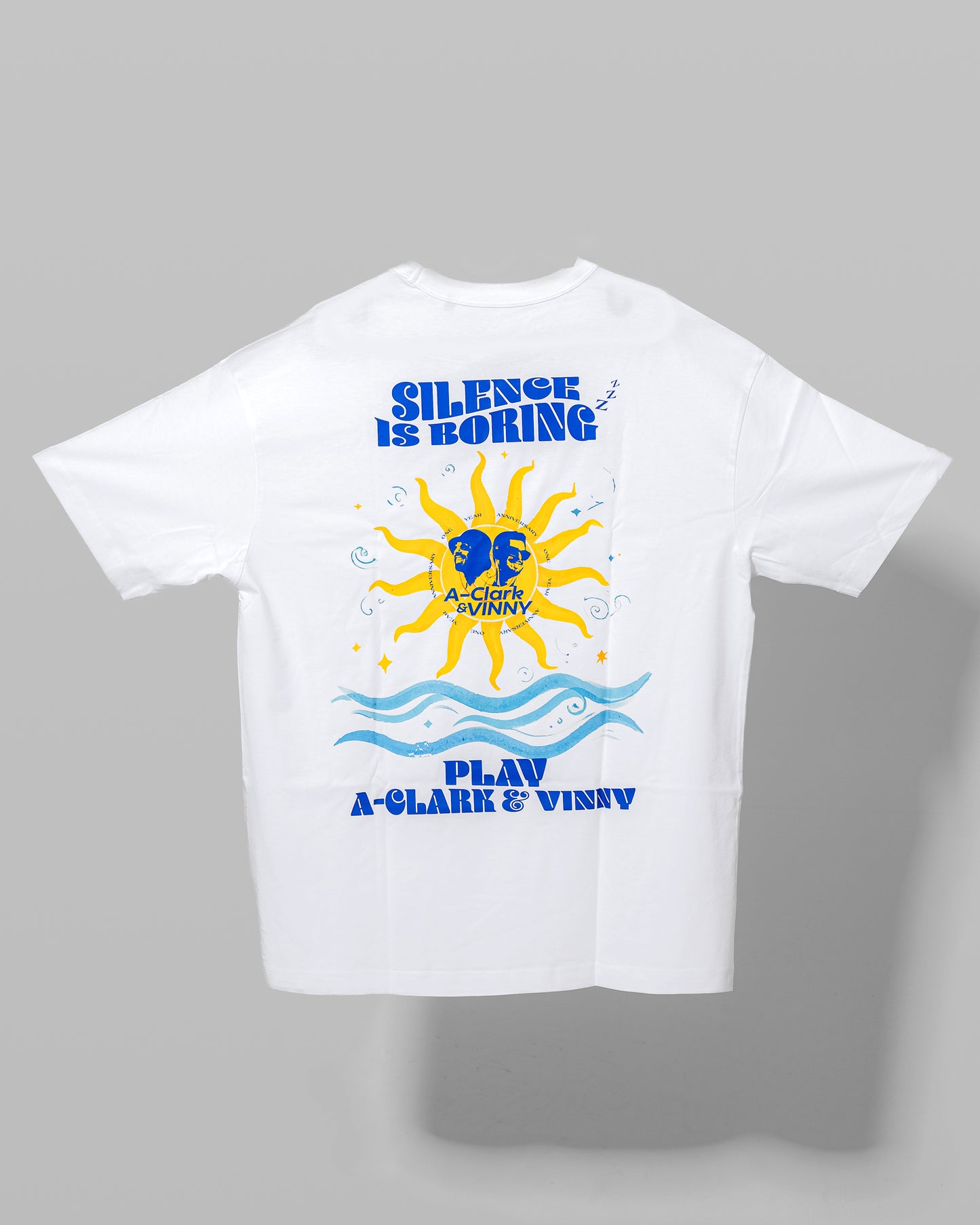SILENCE IS BORING TEE